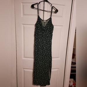 American Eagle Maxi Daisy Dress XL Green